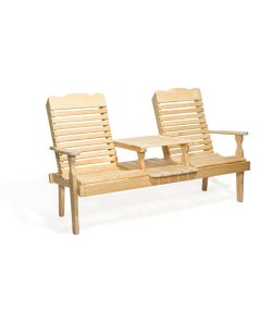 Curve Back Settee