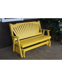 6' Fanback Yellow Pine Glider - Carnary Yellow