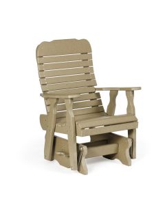 Single Easy Glider - Weatherwood