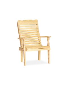 Wooden Curve Back Chair