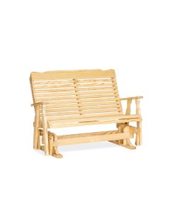 6' Wooden Curve Back Glider