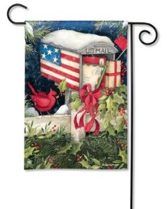 Christmas Cards Garden Flag