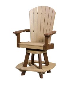 Great Bay Poly Lumber Swivel Counter Chair