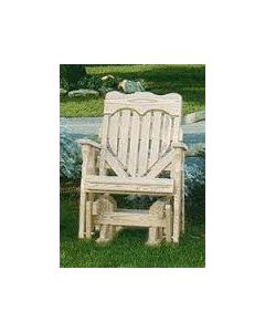 High Back Heart Single Glider