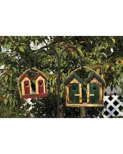 His/Hers Outhouse Birdhouse