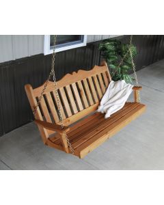 4' Cedar Royal English Garden Swing