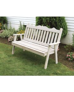 6' Cedar Royal English Garden Bench