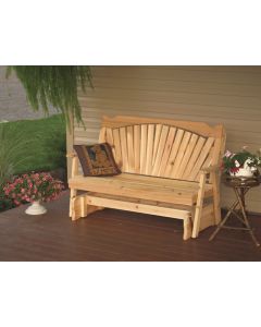 4' Cedar Fanback Glider