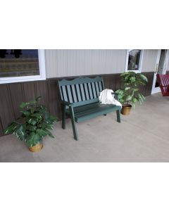 4' Royal Poly English Bench