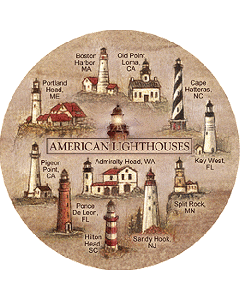 Lighthouses Coaster Set