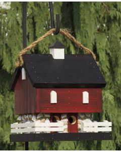 Red Barn Birdhouse
