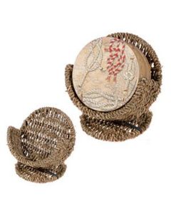 Seagrass Pedastal Coaster Holder