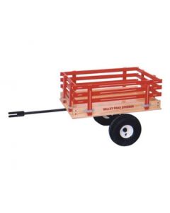 Valley Road Speeder Wagon Trailer - Model #1300T - Red