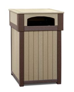 Poly Lumber Trash Receptacle