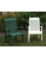 Poly Curve Back Chair