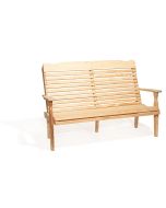 4' Curve Back Bench