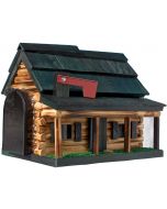 Log Cabin Mailbox - Greef roof