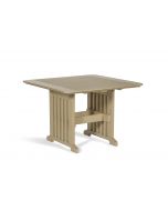 Poly 43" x 43" Dining Table - Weatherwood