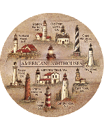 Lighthouses Coaster Set